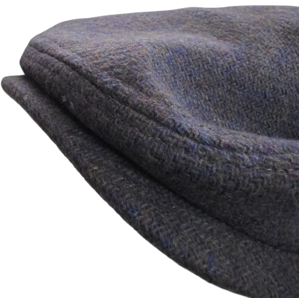 Cat Jack Toddler Kids Flat Cap Hat 2T 5T Gray Tweed Herringbone